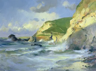 Cliffs at St. Agnes